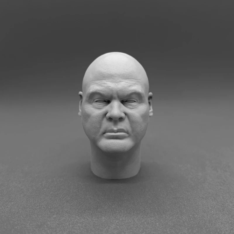 1/6 Scale Resin Diecast Head Sculpture Model Movie Characters Collection Head Carving Fit 12'' Action Figure Unpainted