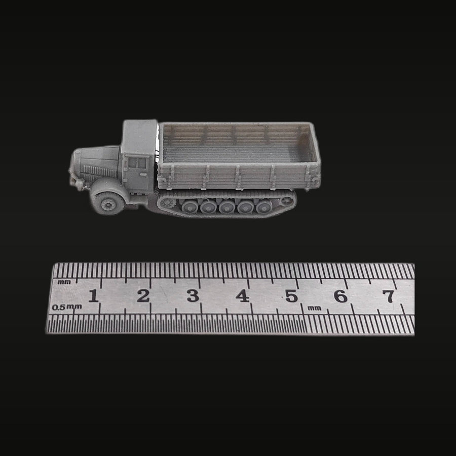 Soviet Komintern Halftrack Cargo Truck 1/144 Resin Vehicle Kit - unpainted resin model kit