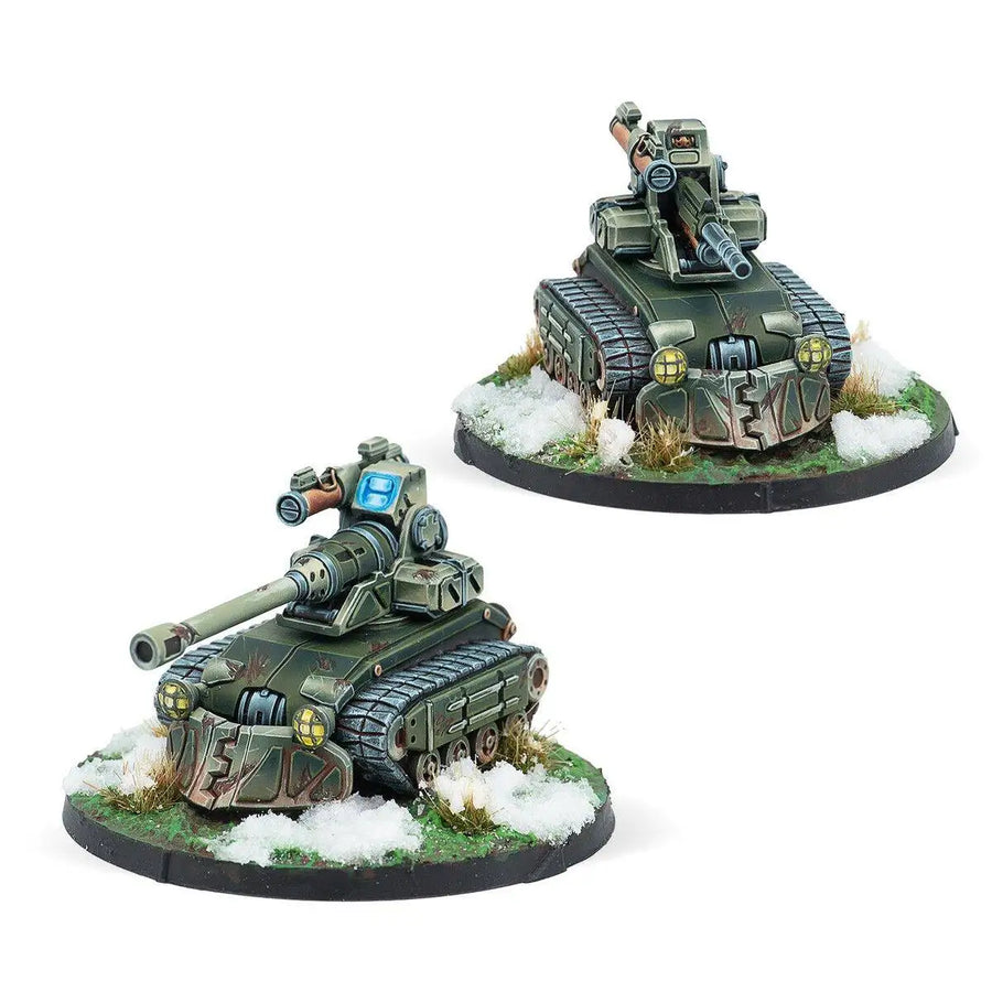 Ariadna Vystrel Mobile Artillery Regiment 28mm Resin Model Kit - resin model view 2