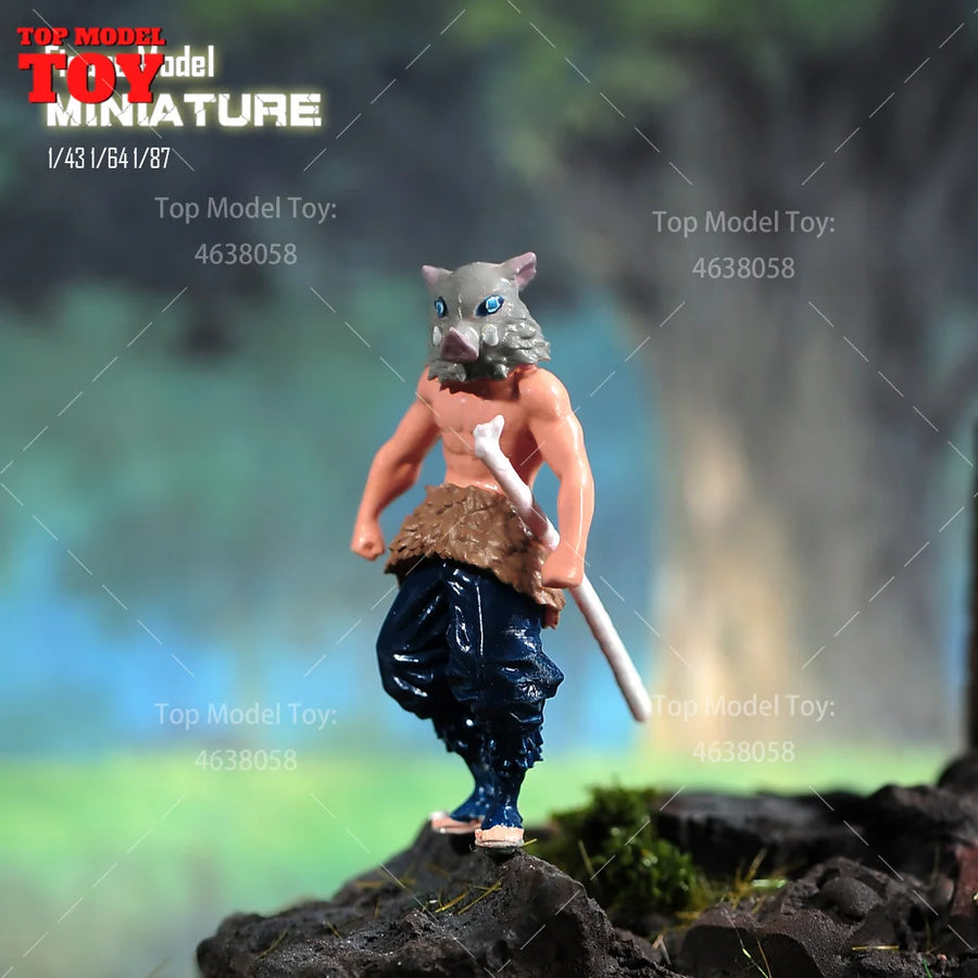 Fantasy Anthropomorphic Rat Warrior with Sword 1/64 Resin Figure Kit - resin model view 5