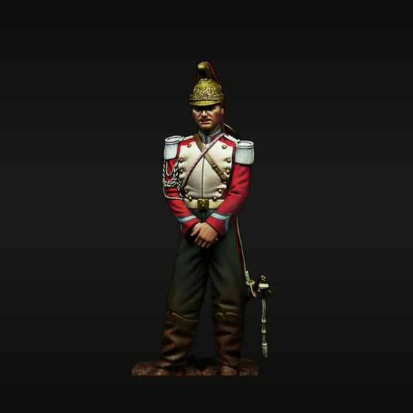 British Cavalry Officer 19th Century 1/32 Resin Kit