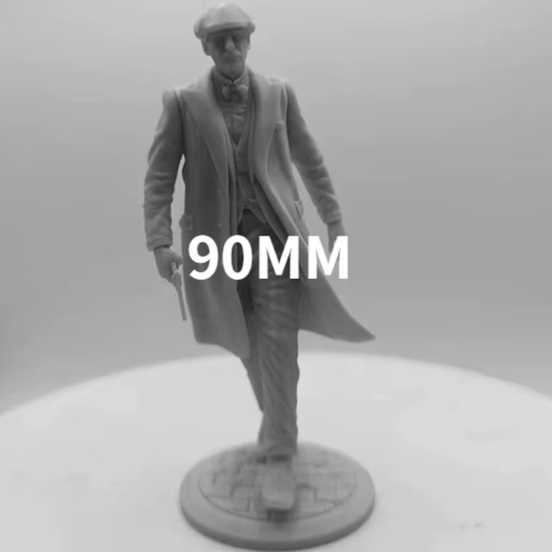 Gangster Boss Arthur Shell 75Mm 1/24 Scale Resin Figure Assembly Model Kit Hobby Miniature Unassembled Unpainted Free Shipping