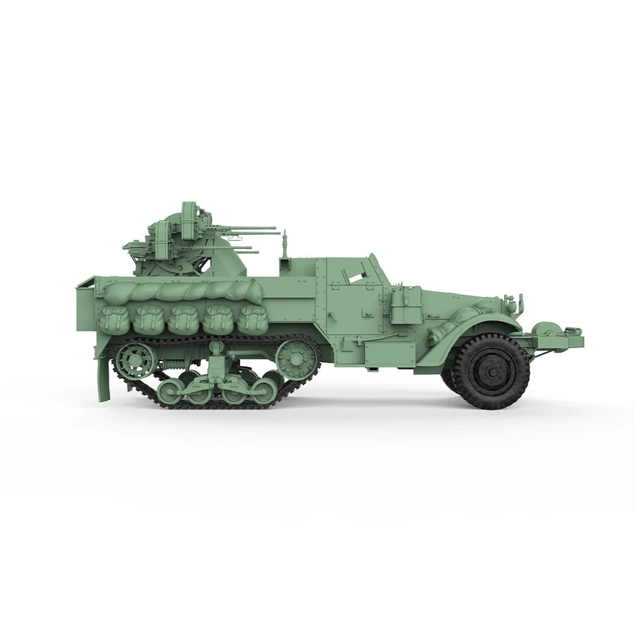 US M16 Multiple Gun Motor Carriage MRY-SFW SS552 1/56 1/72 1/100 15Mm Wargaming 28Mm Military Model Kit