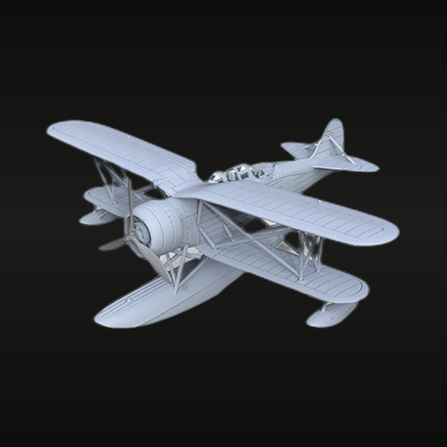 WWII Italian Ro.43 Reconnaissance Seaplane 1/700 Resin Aircraft Kit - unpainted resin model kit