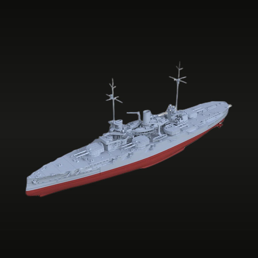 SMS Westfalen German Imperial Dreadnought 1/300 Resin Ship Kit - unpainted resin model kit