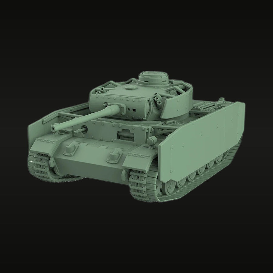 WWII German Panzer III Ausf.M 1/144 Resin Vehicle Kit - unpainted resin model kit