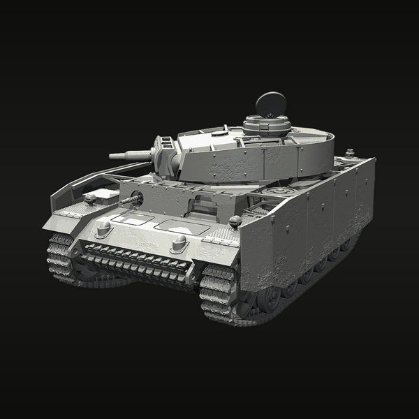 WWII German Panzer III Tank 1/35 Resin Vehicle Kit