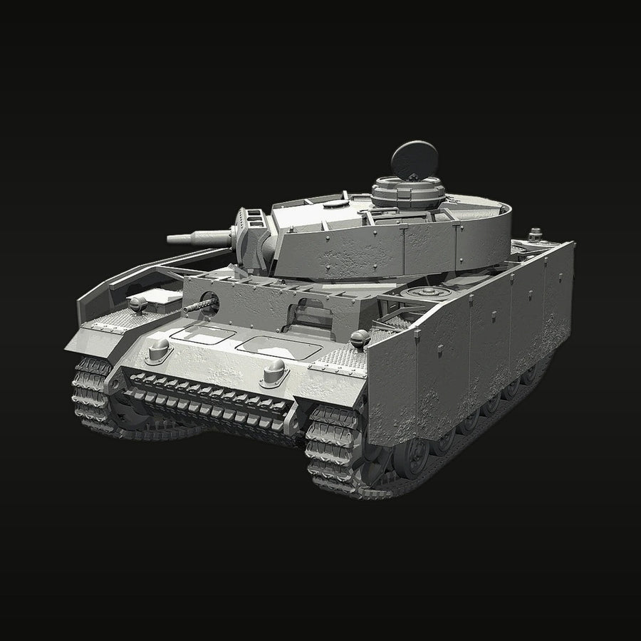 WWII German Panzer III Tank 1/35 Resin Vehicle Kit - unpainted resin model kit