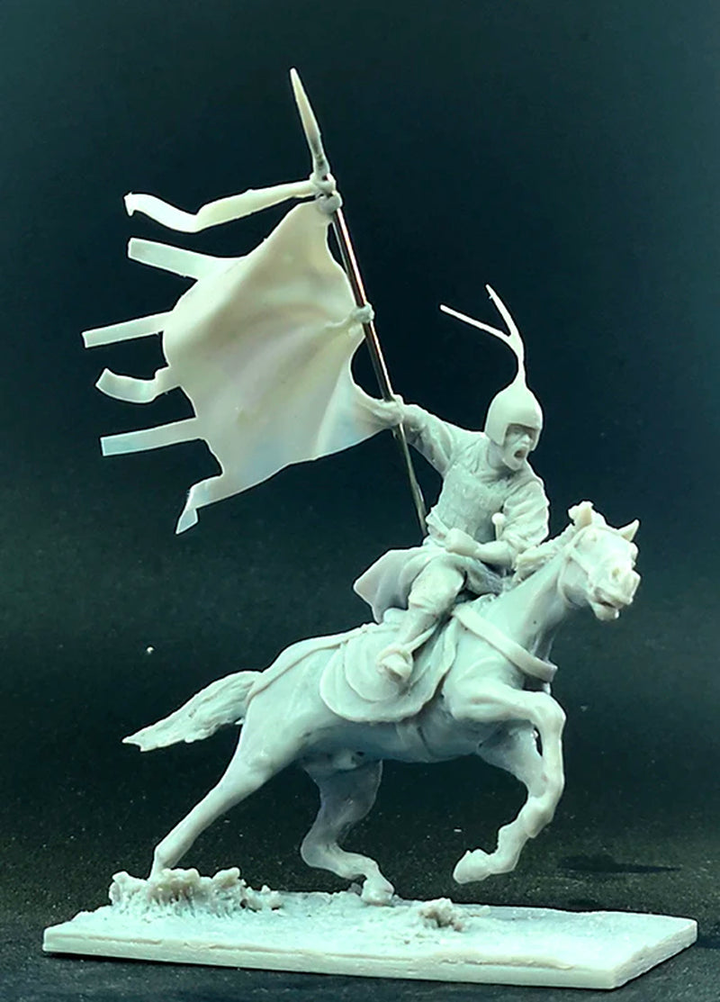 1/56 Resin Soldier Model Kits Figure Colorless and Self-Assembled GD-5601