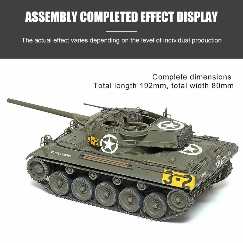 1/35  Model 35376 US M18 Hellcat Tank Destroyer Assembly Tank Scale Model Kit