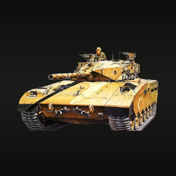 Modern Israeli Merkava Main Battle Tank with Crewman 1/35 Resin Vehicle Kit