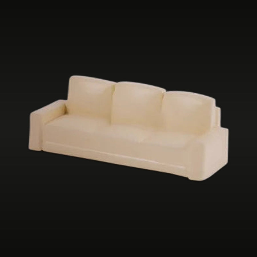 1/64 Scale Skite Girl Sofa Furniture Resin Miniature Diorama Kit - unpainted resin model kit