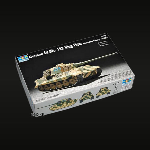 German Sd.Kfz. 182 King Tiger Tank 1/72 Resin Model Kit