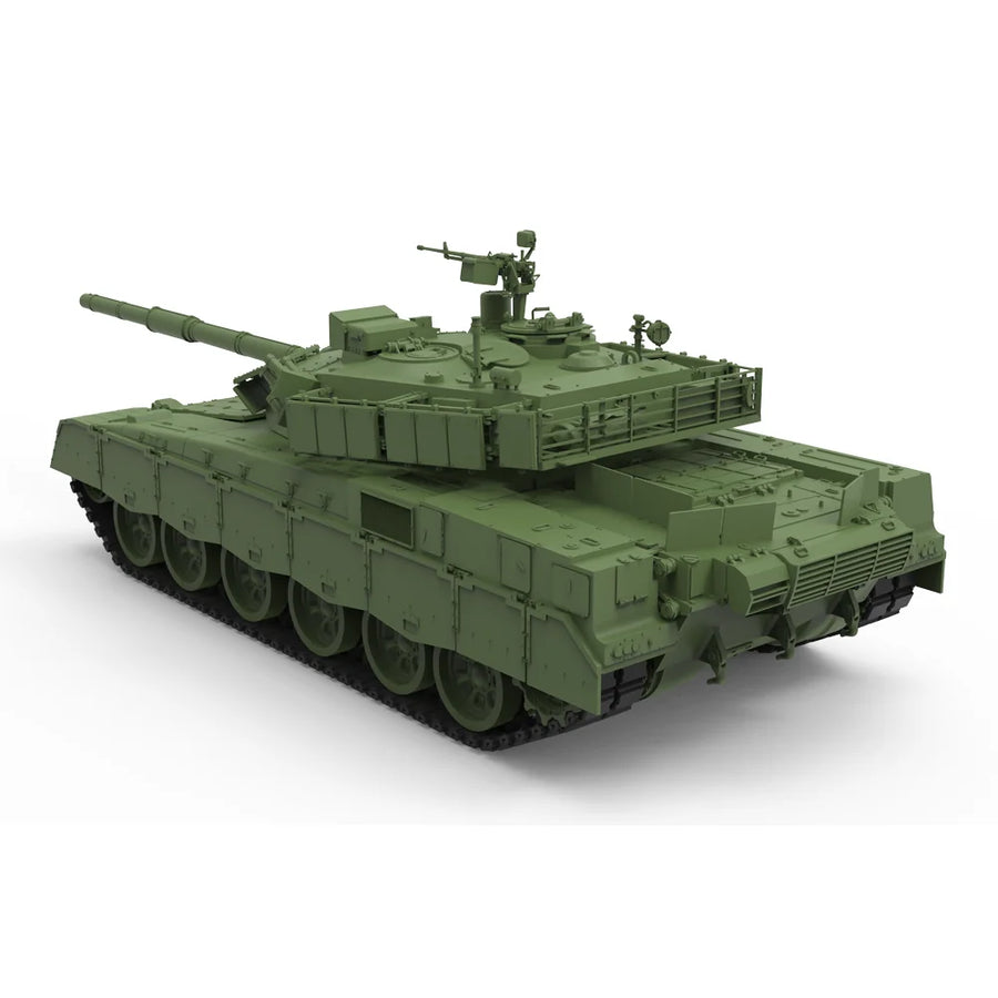 Modern ZTZ-99A Main Battle Tank 1/35 Resin Vehicle Kit - resin model view 4