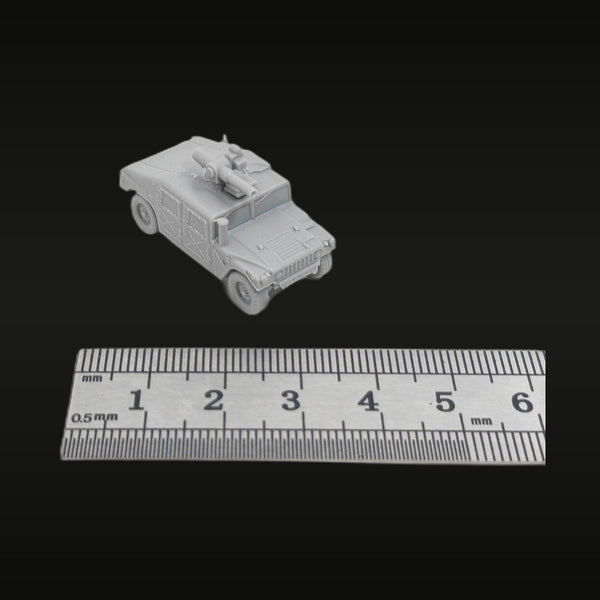 Modern US Army HMMWV TOW Missile Launcher 1/72 Resin Vehicle Kit