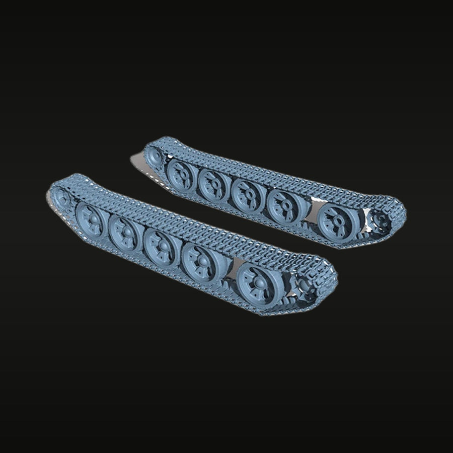 Tank Track Assembly (Pair) - unpainted resin model kit