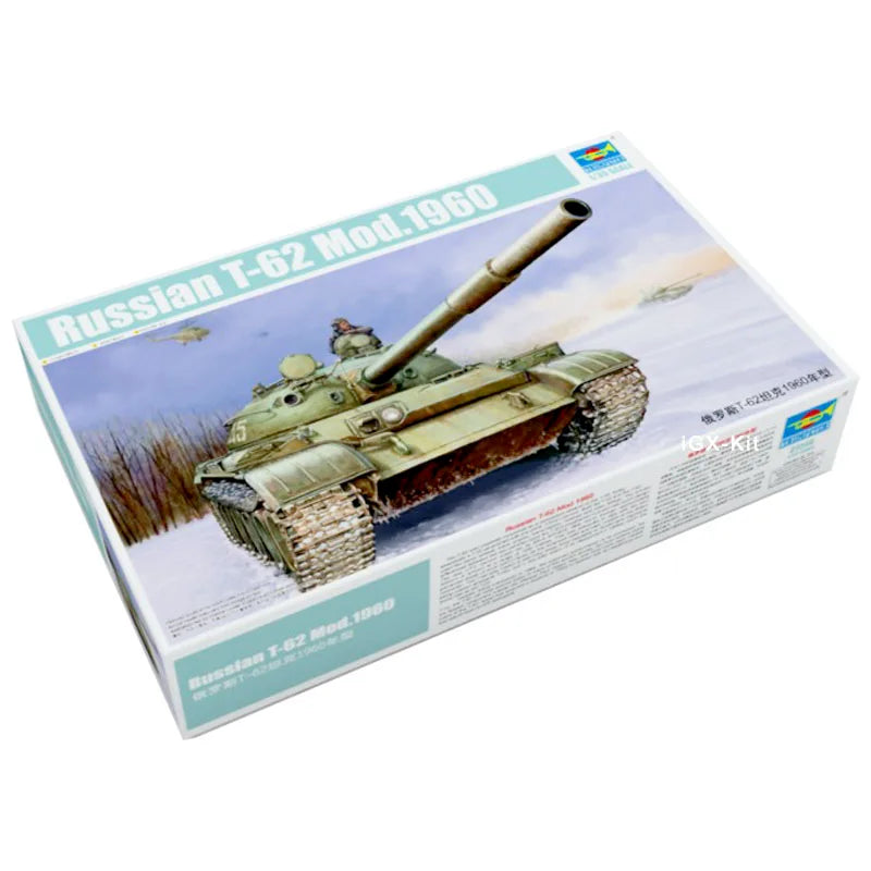 Cold War Soviet T-54/T-55 Main Battle Tank 1/35 Resin Model Kit - resin model view 2