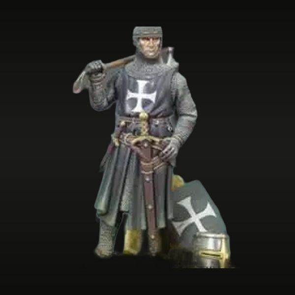 Medieval Knights Hospitaller Warrior 90mm Resin Bust Kit