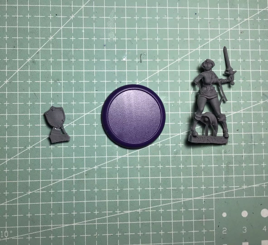 30Mm Base , Resin Model Figure GK， Unassembled and Unpainted Kit