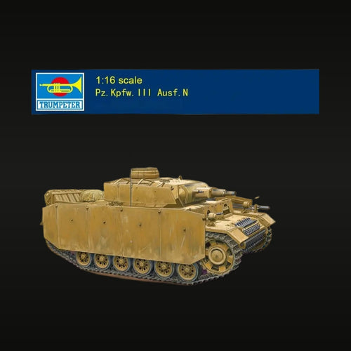 German Pz.Kpfw.III Ausf.N Tank 1/16 Resin Model Kit