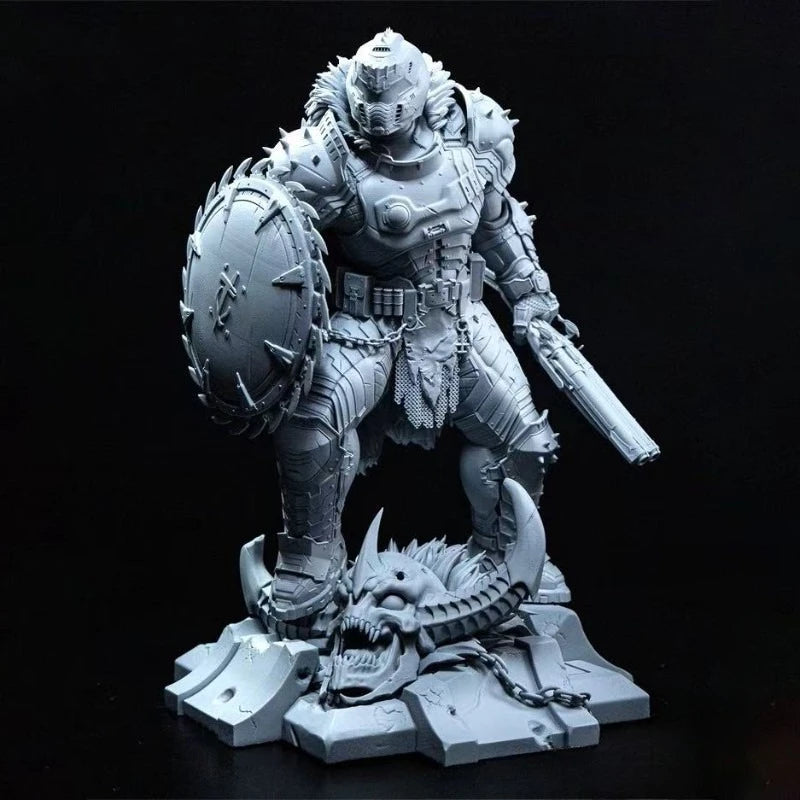 75Mm Scale Resin Figure Assembled Model Kit Future Warrior Miniature Statue Toy Unassembled Unpainted