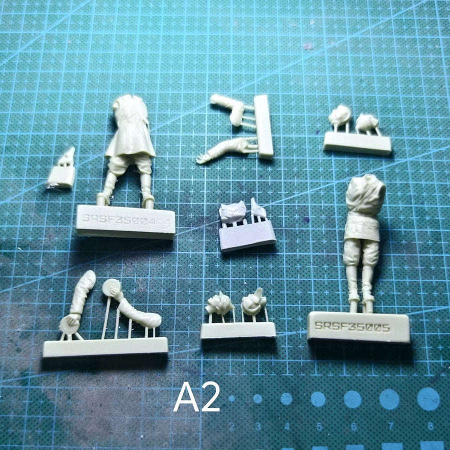 1/35 Resin Model Figure Gk，Unassembled and Unpainted Kit