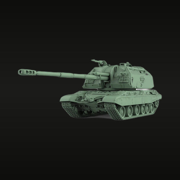 Soviet 2S3 Akatsiya (M1973) Self-Propelled Howitzer 1/72 Resin Vehicle Kit