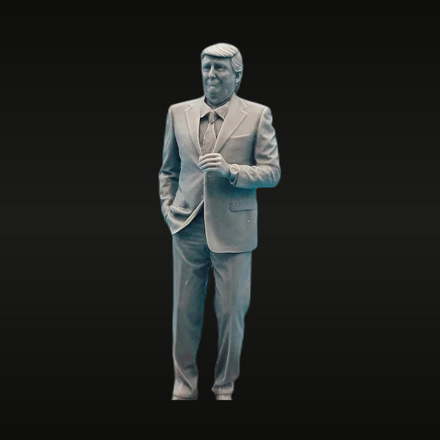 75mm Modern Business Executive Standing (Resin Figure) - unpainted resin model kit