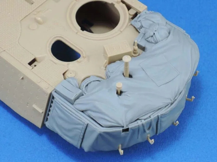 1/35 Scale Die-Cast Resin Model Assembled Kit Magach 7C Tank Turret Basket (No Tank) Unassembled and Unpainted