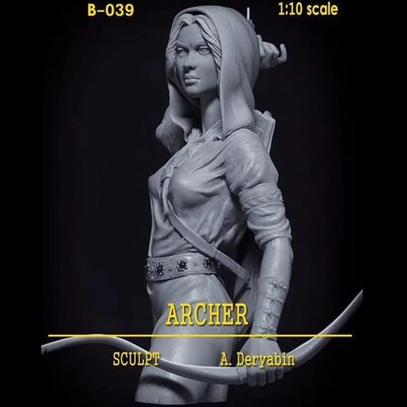 1/10 Resin Model Bust Gk，Unassembled and Unpainted Kit