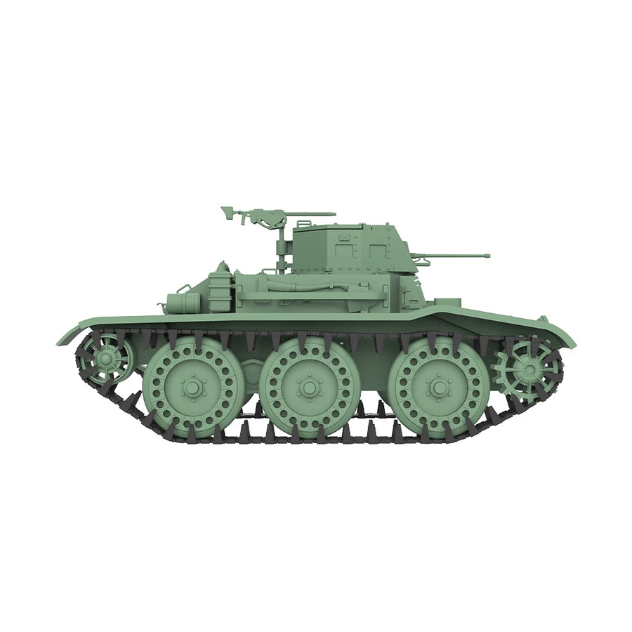 WWII British Valentine Infantry Tank 1/56 Resin Vehicle Kit - resin model view 3