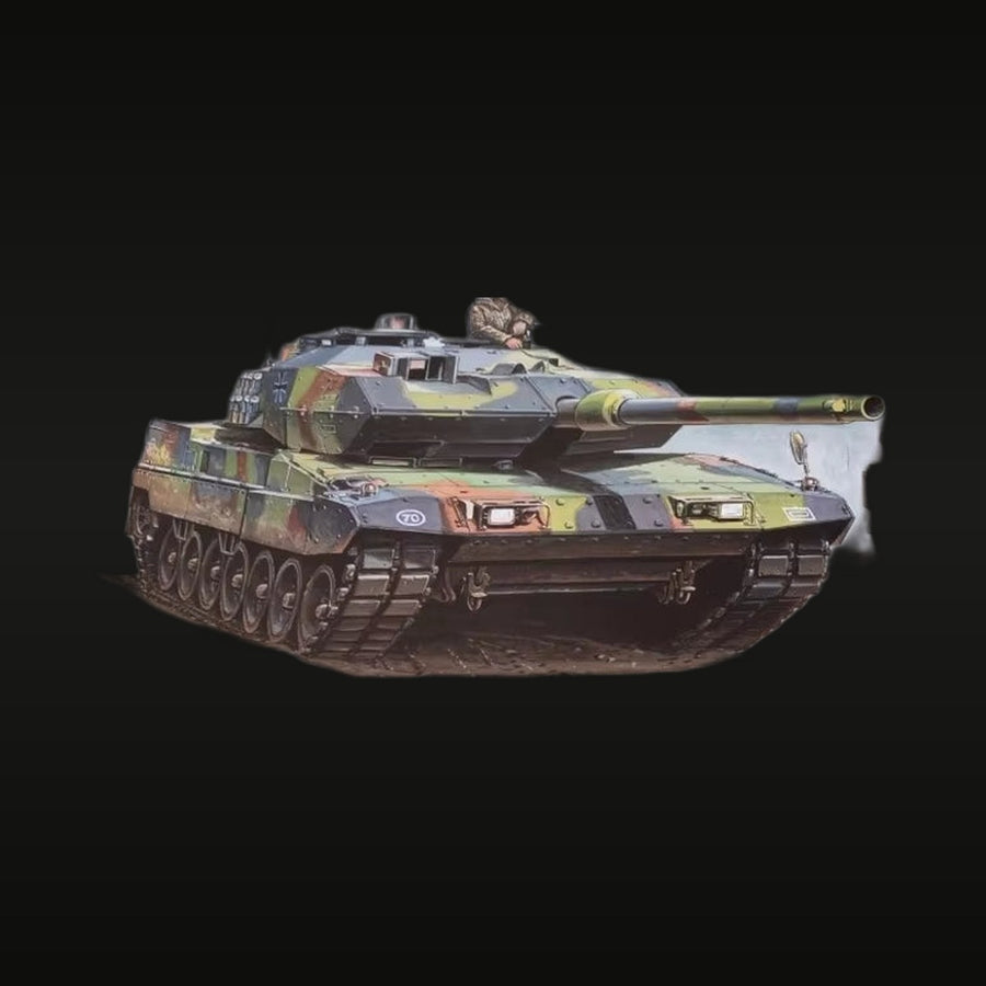 Modern German Leopard 2 Main Battle Tank 1/35 Resin Tank Kit - unpainted resin model kit