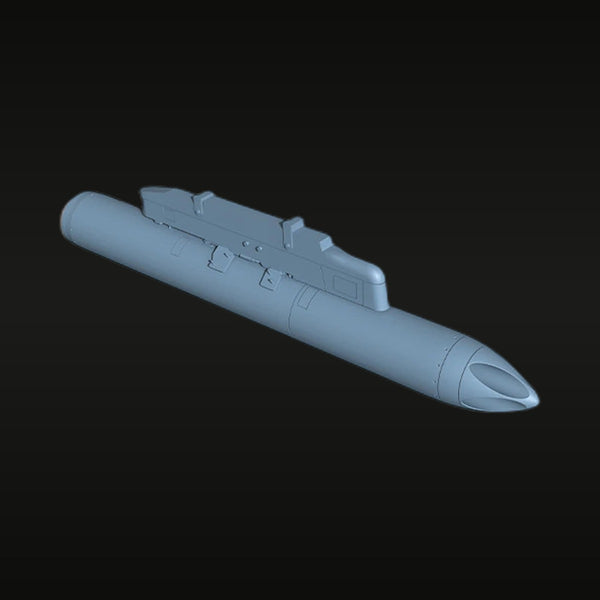 Soviet Cold War Era Submarine 1/144 Resin Model Kit
