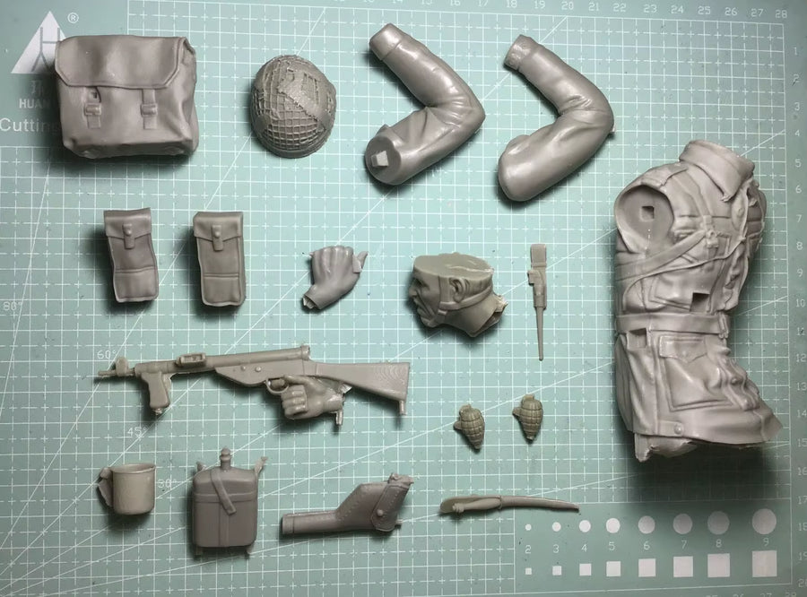 100Mm Resin Model Bust GK，--- Unassembled and Unpainted Kit