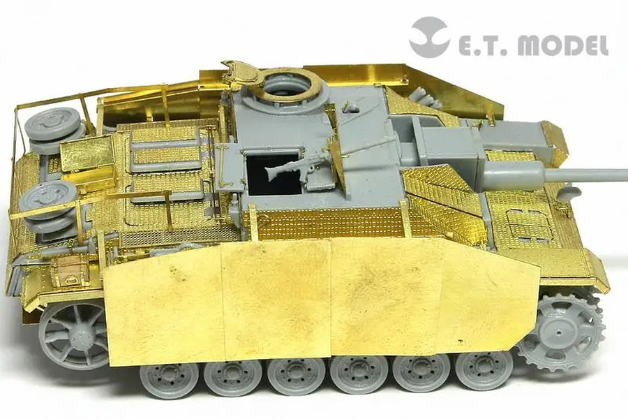 ET Model 1/72 E72-019 WWII German Stug.Iii Ausf.G Schurzen(Late Version)For DRAGON Kit