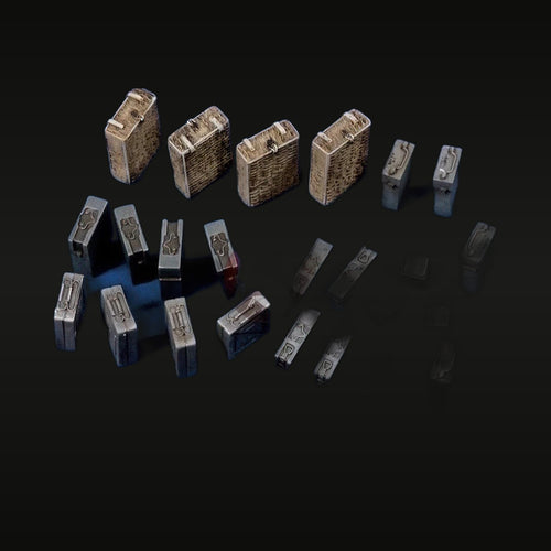 WWII Military Tools & Ammunition 1/35 Resin Accessory Kit Set