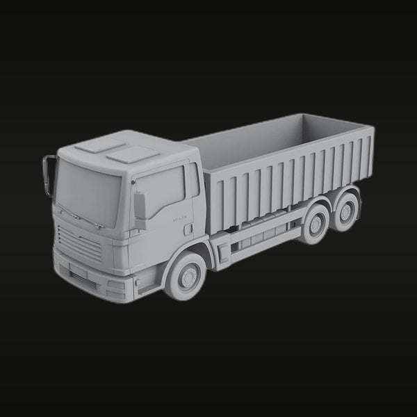 LYT171F Heavy Duty Dump Truck 1/87 Scale Resin Model Kit Set