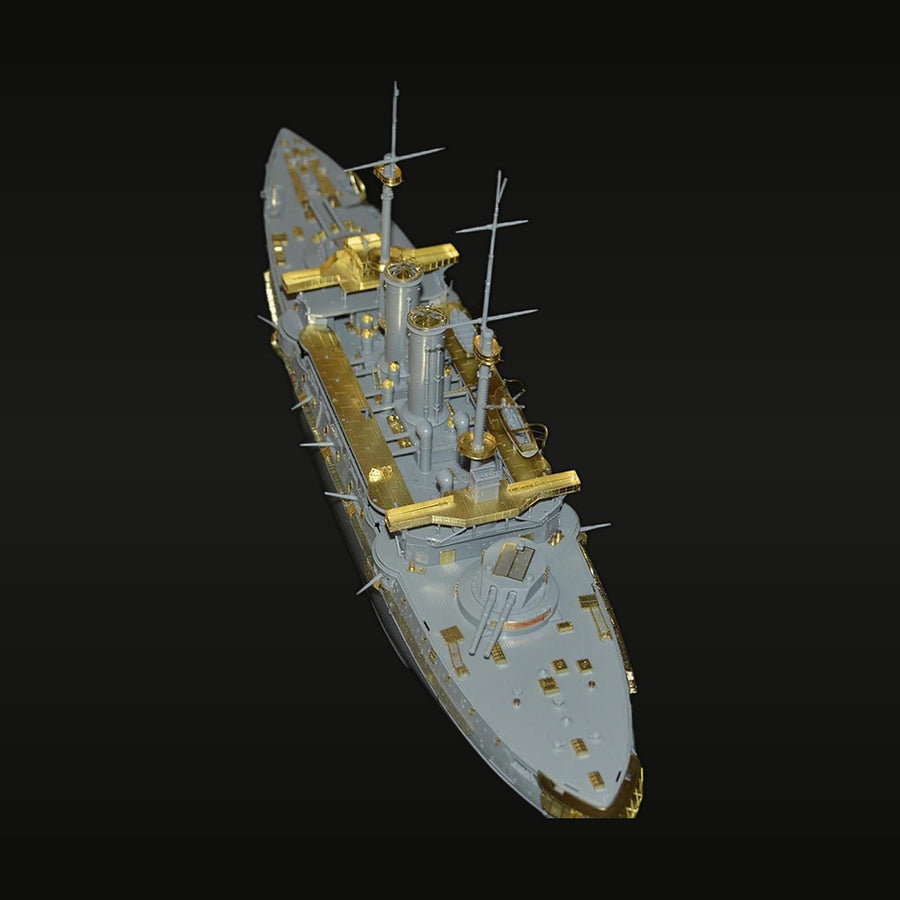 Japanese Navy Mikasa Battleship 1/350 Resin Model Kit - unpainted resin model kit