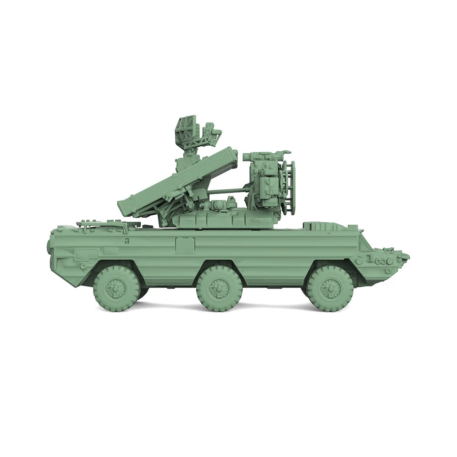Cold War Soviet OSA Air Defense Vehicle 1/200 Resin Model Kit - resin model view 5