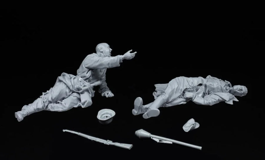 1/35 Resin Model Figure GK， Unassembled and Unpainted Kit