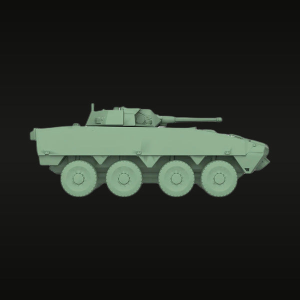 Modern Polish KTO Rosomak 8x8 Armored Vehicle 1/56 Resin Kit