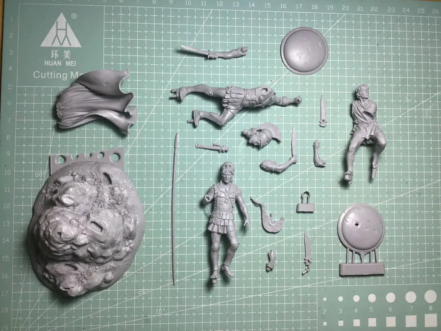 54Mm Resin Model Figure Gk，Unassembled and Unpainted Kit