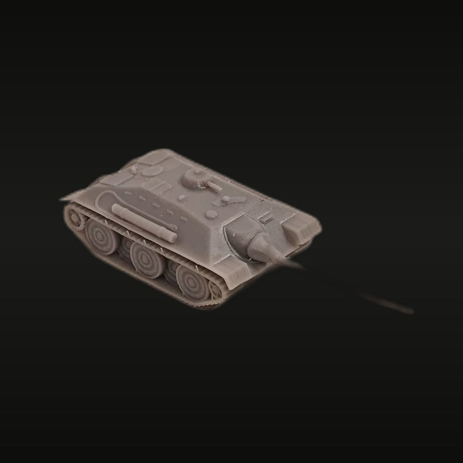 WWII Soviet Tank Destroyer SU-85/SU-100 1/144 Scale Resin Vehicle Kit - unpainted resin model kit