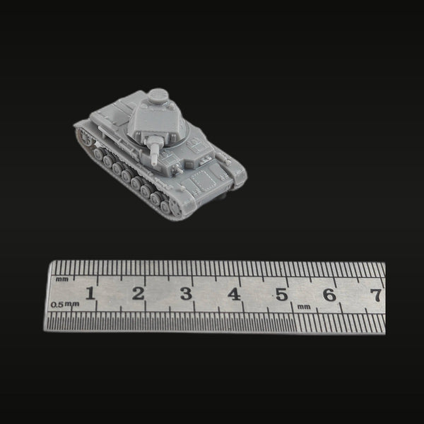 WWII German Panzer IV Medium Tank 1/72 Resin Vehicle Kit