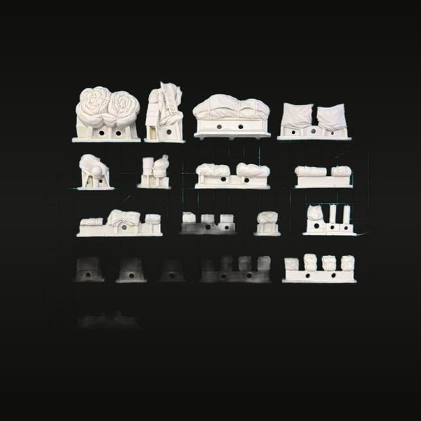 WWII US M51 Sherman Tank Stowage Set 1/35 Resin Accessory Kit