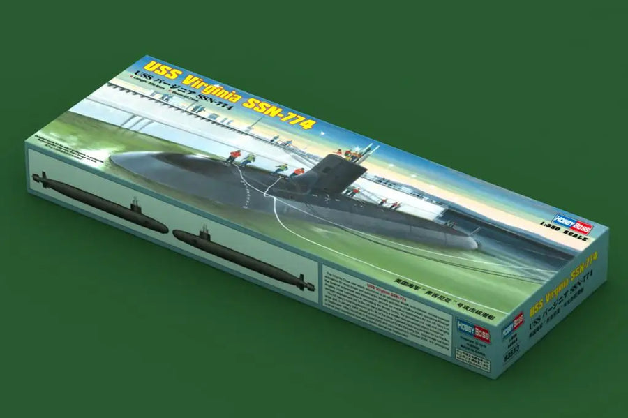 Hobbyboss 83513 1/350 USS Virginia SSN-774 Attack Submarine Toy Plastic Assembly Building Model Kit