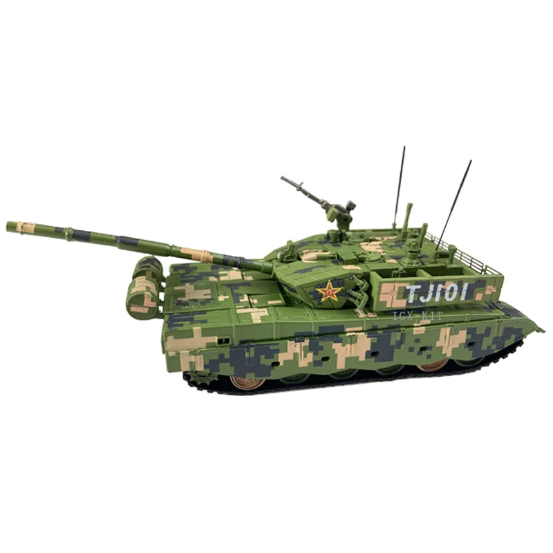 1/72 China ZTZ-99A TJ101 Main Battle Tank Alloy Finished Military Simulation Model Children Adults Toy Gift Collection Display
