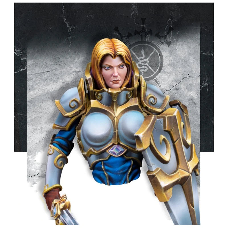 1/12 Resin Model Bust Gk，Female Role， Unassembled and Unpainted Kit