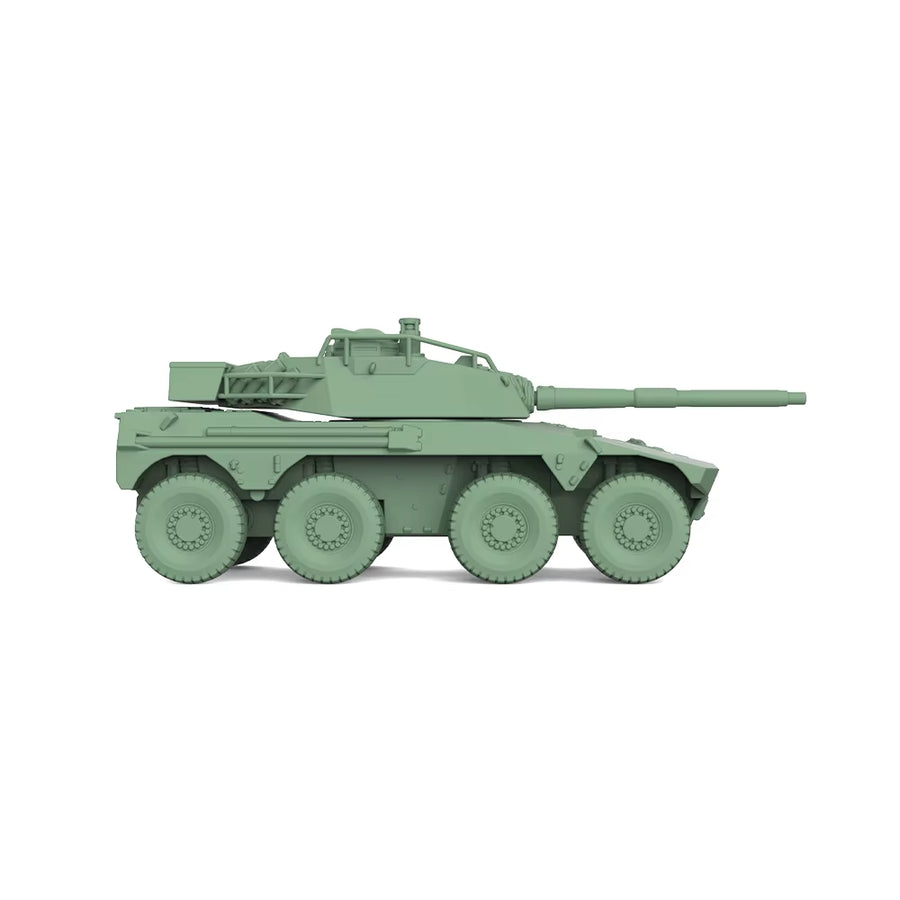 Modern South African Rooikat 8x8 Armored Car 1/72 Resin Vehicle Kit - resin model view 5