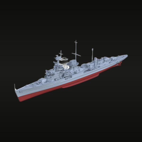 WWII German Nürnberg-class Light Cruiser 1/400 Resin Ship Kit
